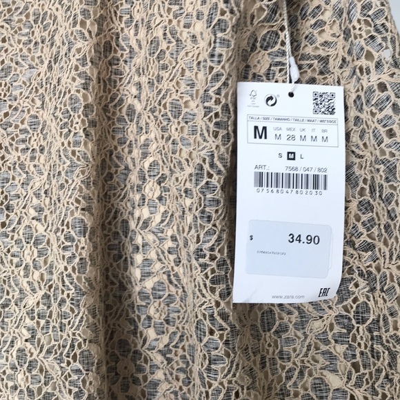 zara mini lace dress - Picture 4 of 5